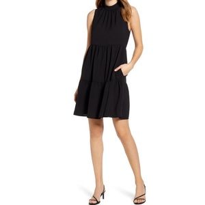 Gibson X the motherchic lakeshore tiered dress